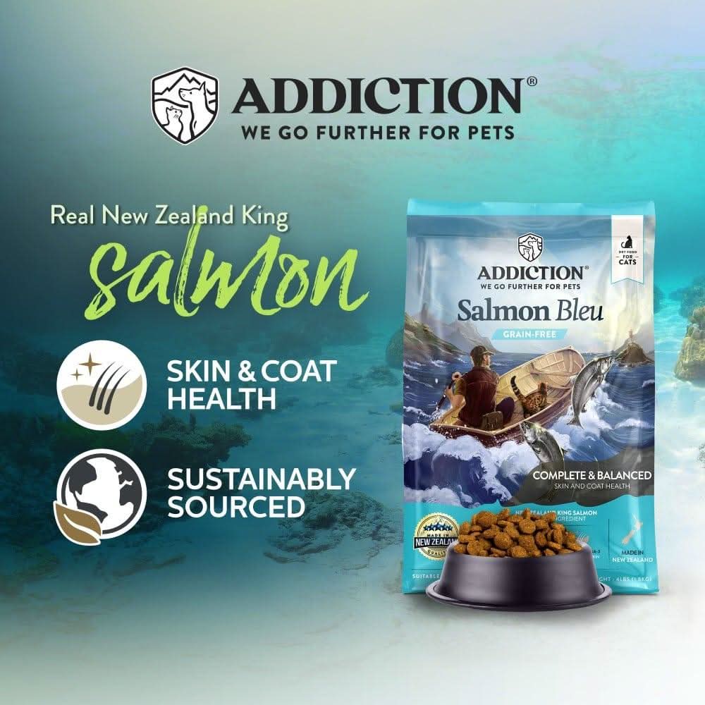 Salmon Bleu Dry Cat Food