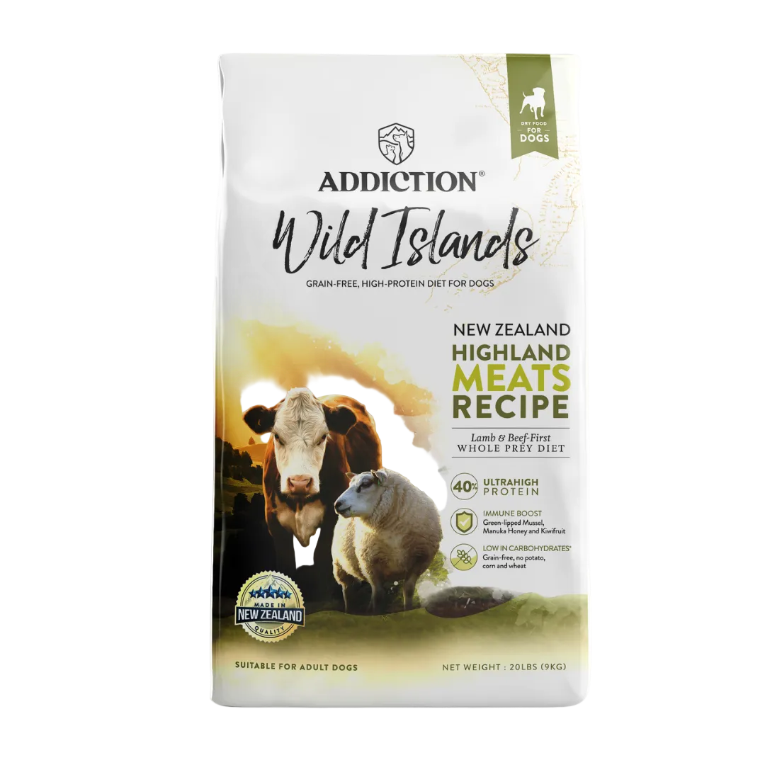 Wild Islands Highland Meats Grass-Fed Beef & Lamb Recipe Dry Dog Food