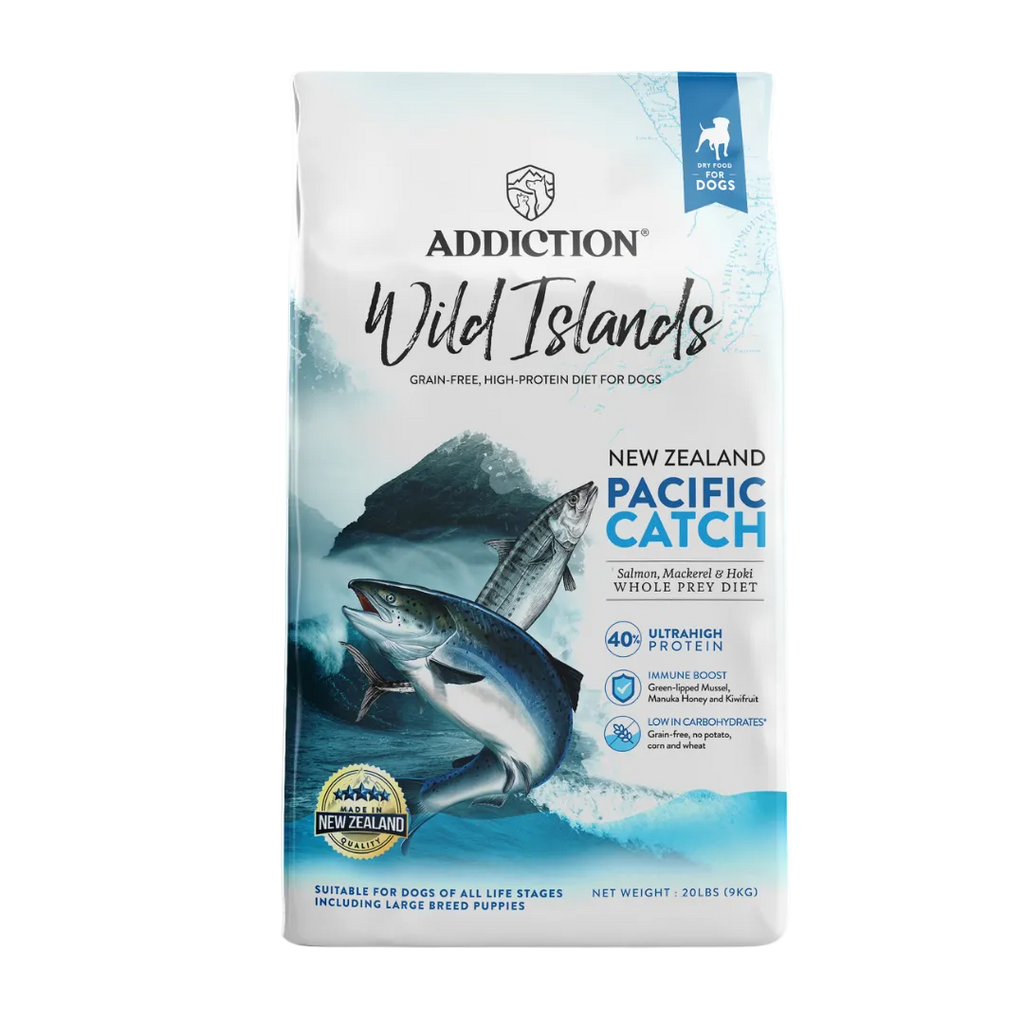 Wild Islands Pacific Catch Premium King Salmon Mackerel & Hoki Dry Dog Food