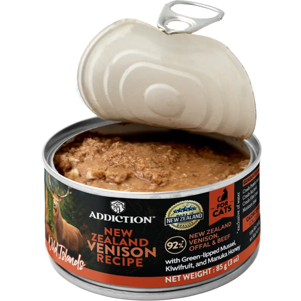 Wild Islands New Zealand Venison Recipe Premium Grain-free Canned Cat Food 85g