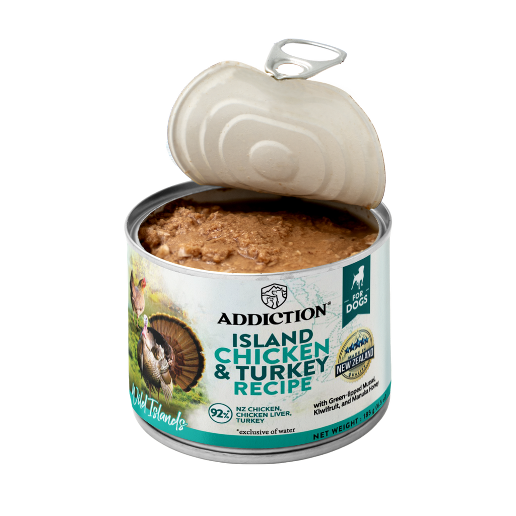Wild Islands Island Chicken & Turkey Recipe Premium Grain-free Canned Dog Food 185g