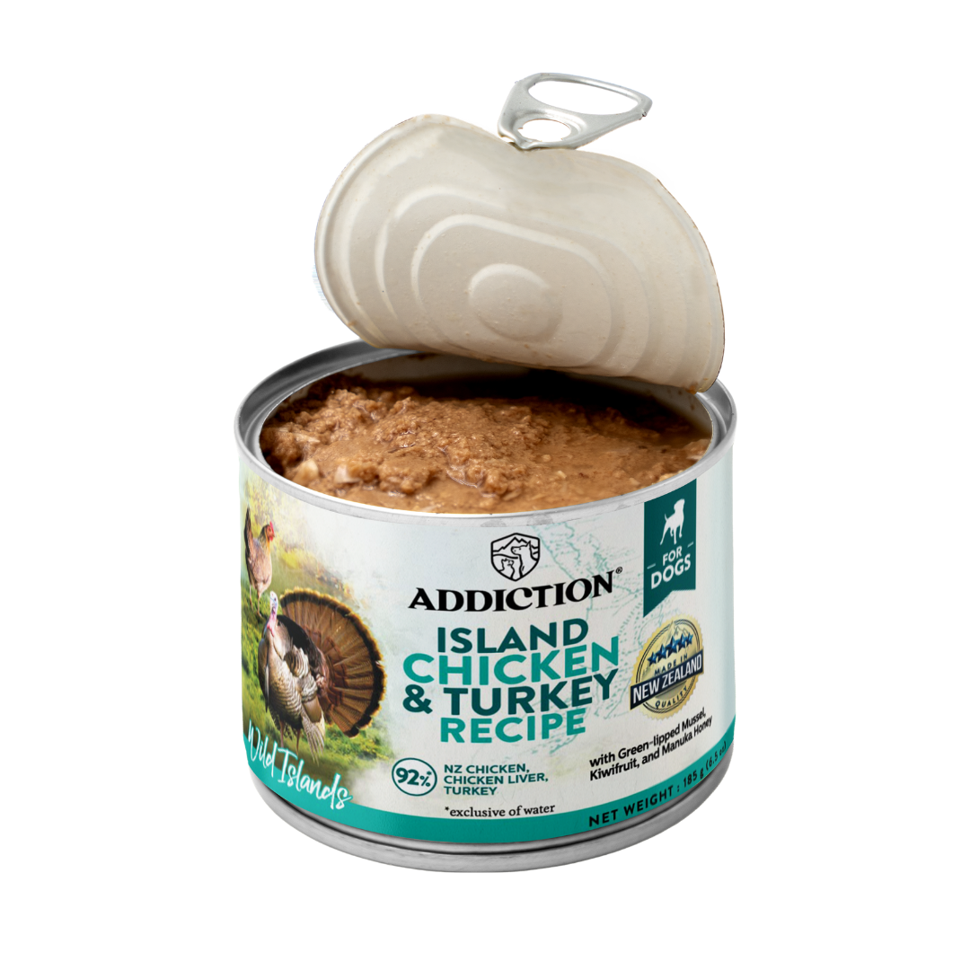 Wild Islands Island Chicken & Turkey Recipe Premium Grain-free Canned Dog Food 185g