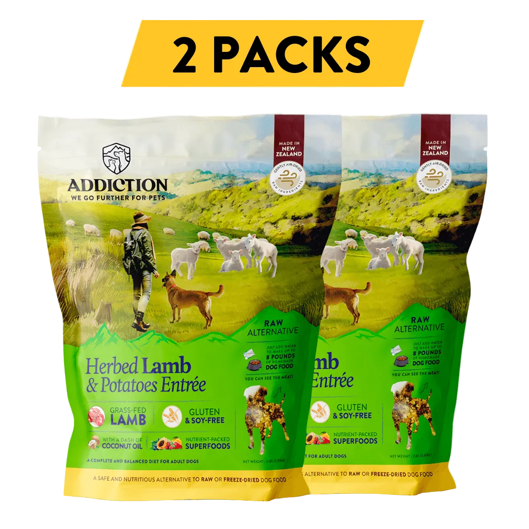 Herbed Lamb & Potatoes Air-Dried Dog Food
