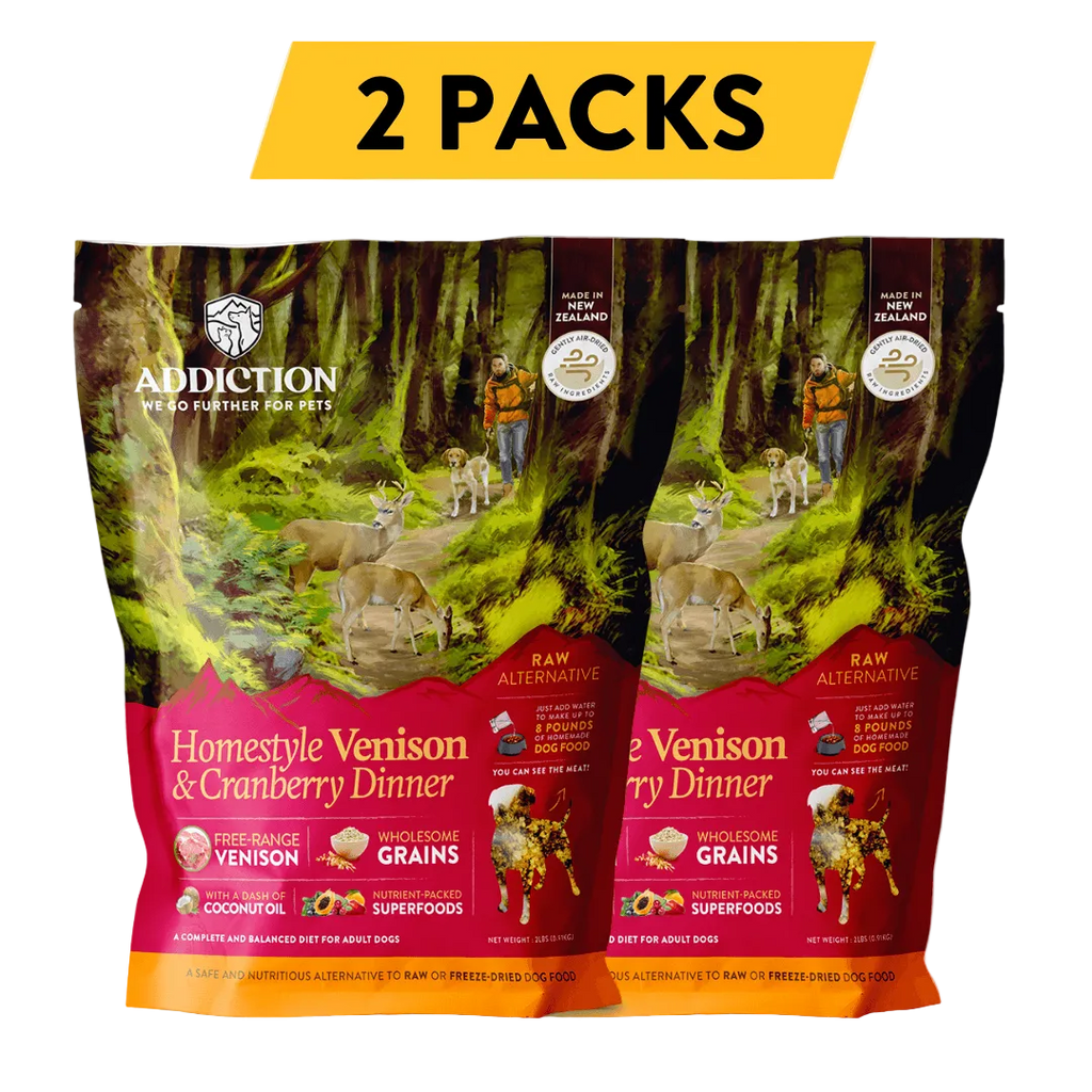 Homestyle Venison & Cranberry Dinner Air-Dried Dog Food