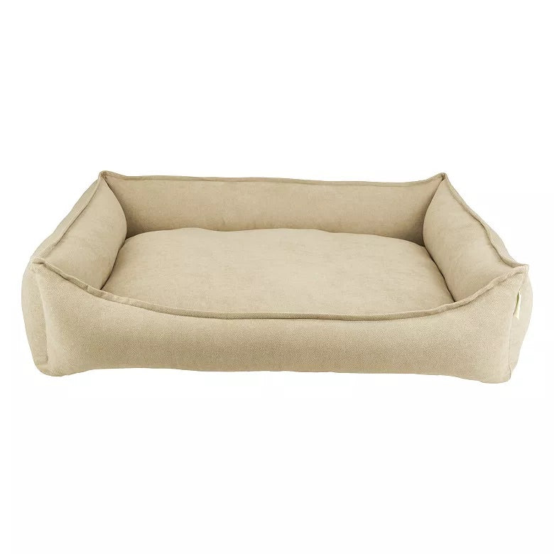 Arlee Sandy Ortho Lounger Dog Bed Tan Small