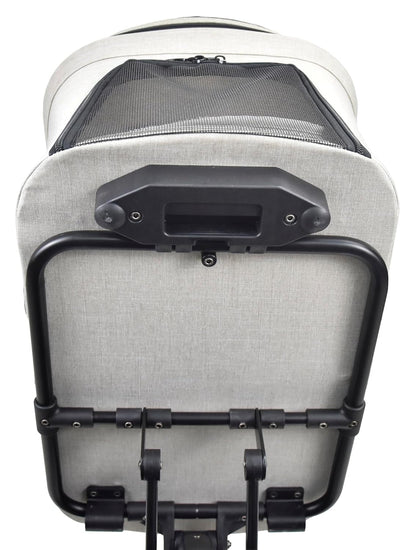 3 in 1 Pet Stroller Dog Cat Travel System Detachable Carrier Foldable 30lb