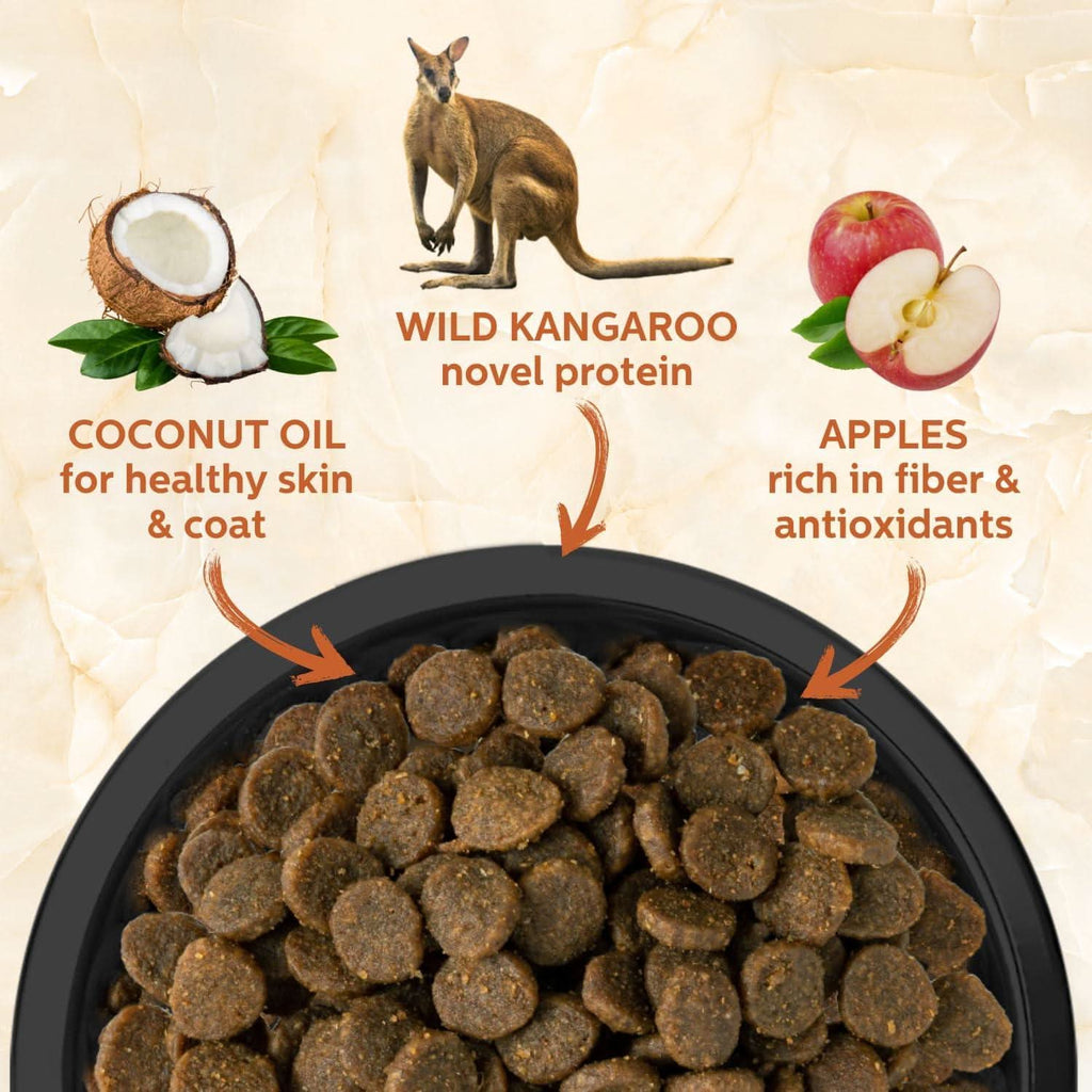 Wild Kangaroo & Apples Recipe Dry Dog Food