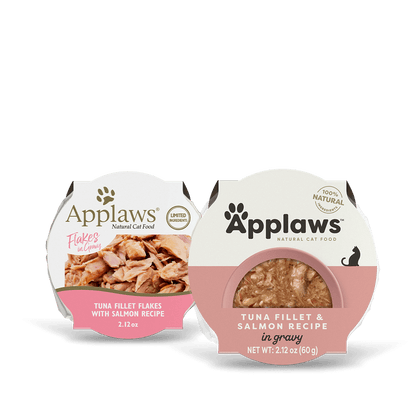 Applaws Natural Wet Cat Food Tuna Fillet & Salmon Recipe in Gravy (2.12oz)