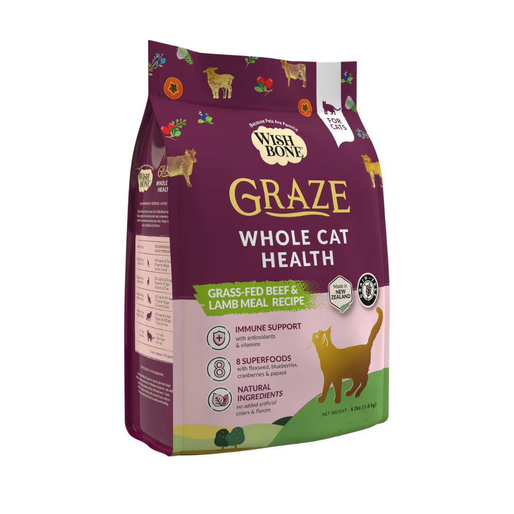 Wishbone Graze Beef and Lamb Dry Cat Food
