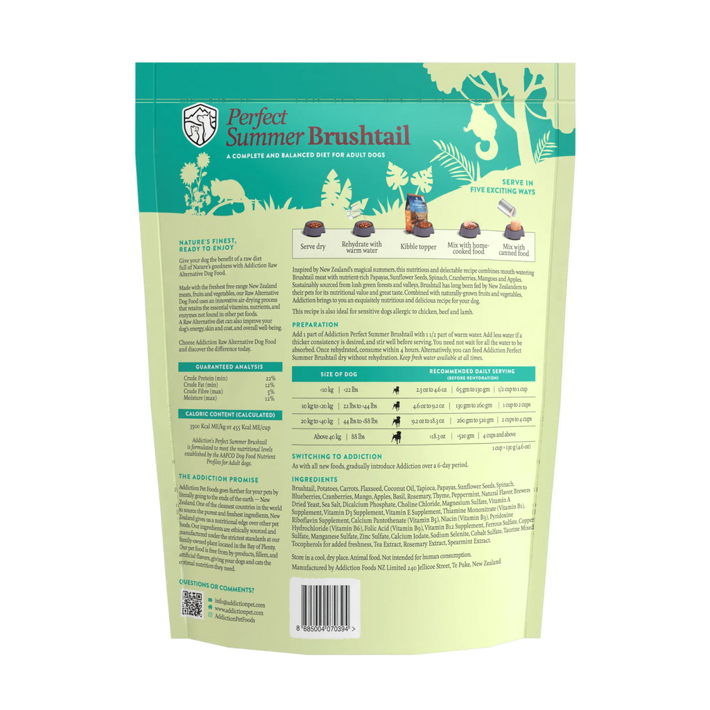 Perfect Summer Brushtail Air-Dried Dog Food