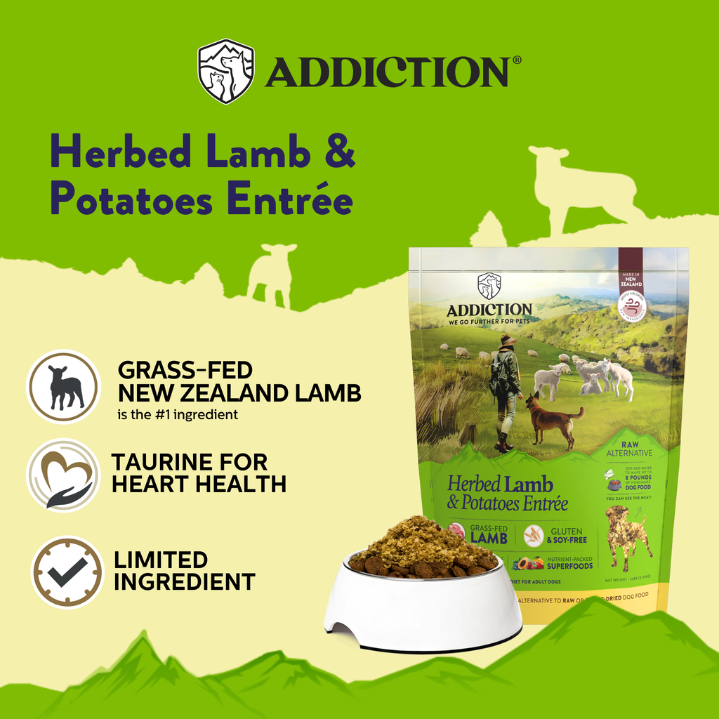 Herbed Lamb & Potatoes Air-Dried Dog Food