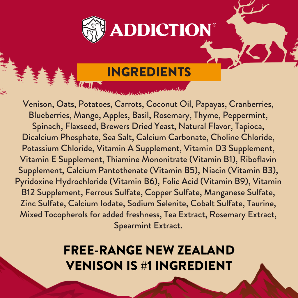 Homestyle Venison & Cranberry Dinner Air-Dried Dog Food
