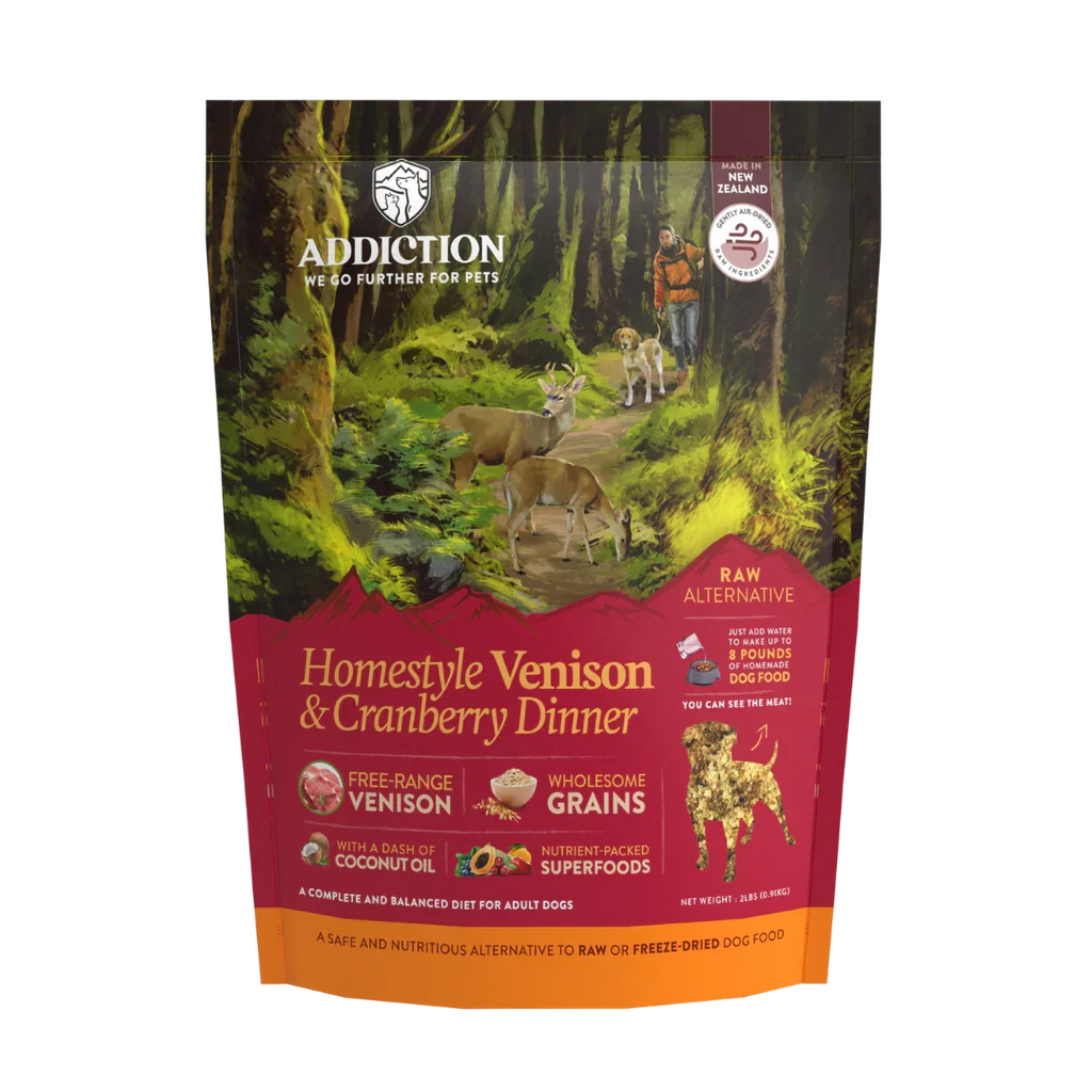 Homestyle Venison & Cranberry Dinner Air-Dried Dog Food