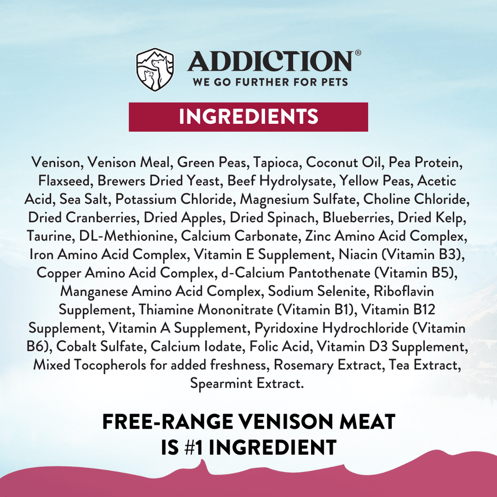 Viva La Venison Grain-free Premium Venison Small Breed Dry Dog Food