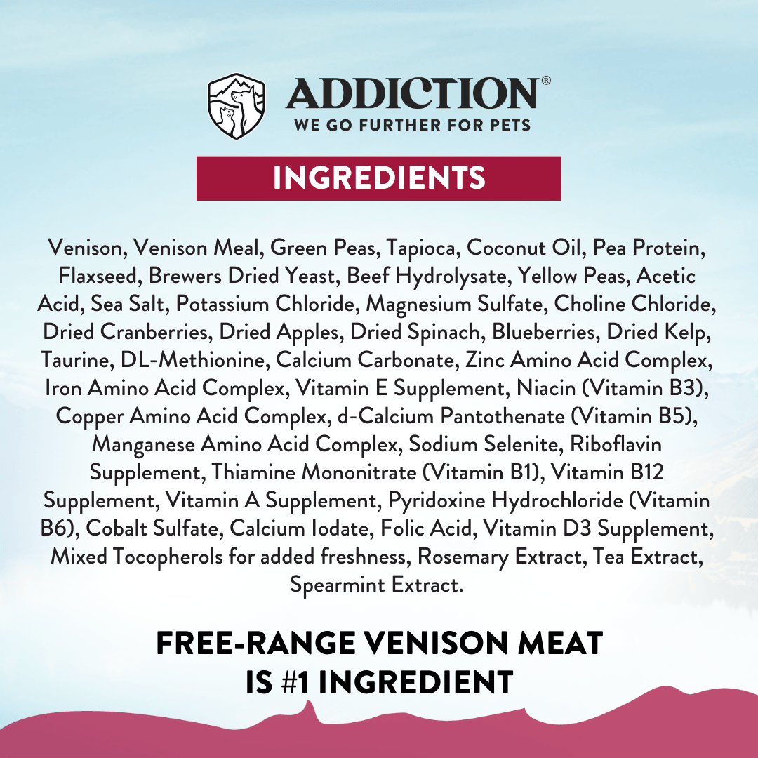Viva La Venison Grain-free Premium Venison Small Breed Dry Dog Food