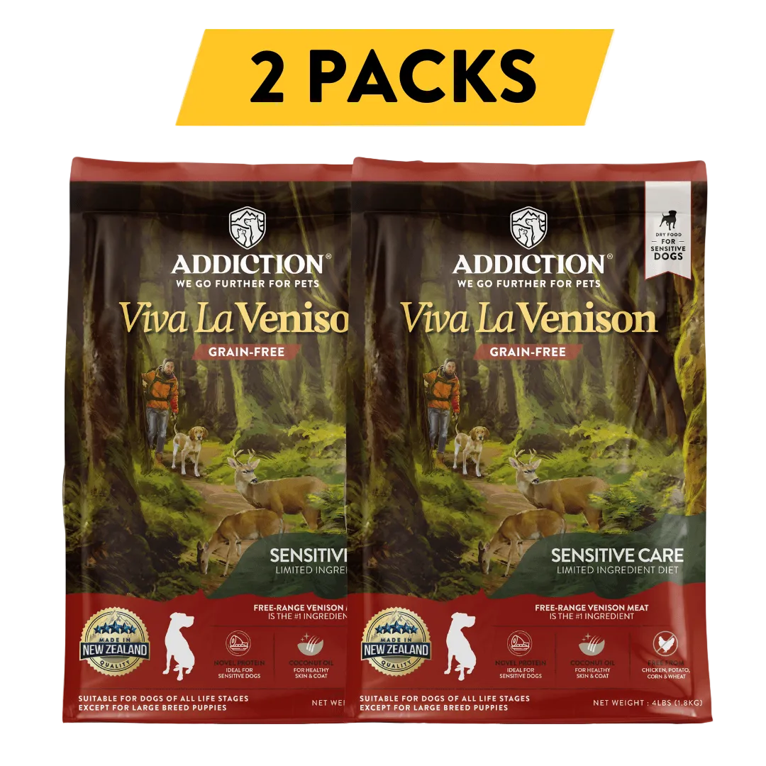 Viva La Venison Dry Dog Food