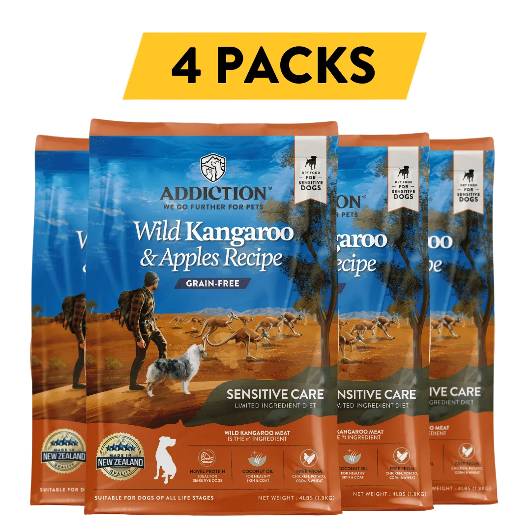 Wild Kangaroo & Apples Recipe Dry Dog Food
