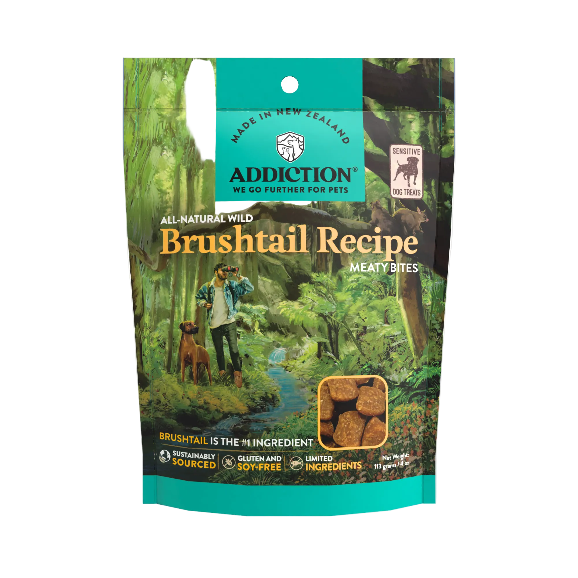 Brushtail Meaty Bites - Hypoallergenic Dog Treats