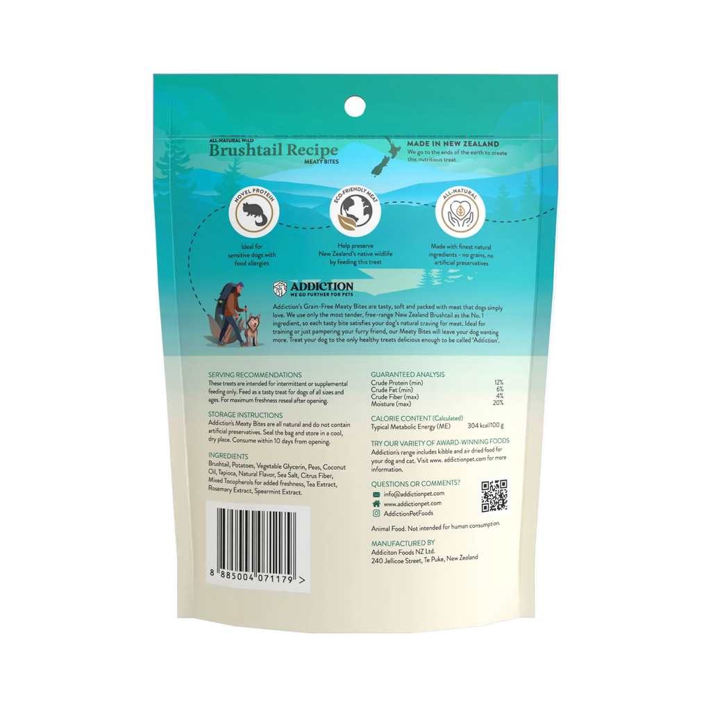 Brushtail Meaty Bites - Hypoallergenic Dog Treats