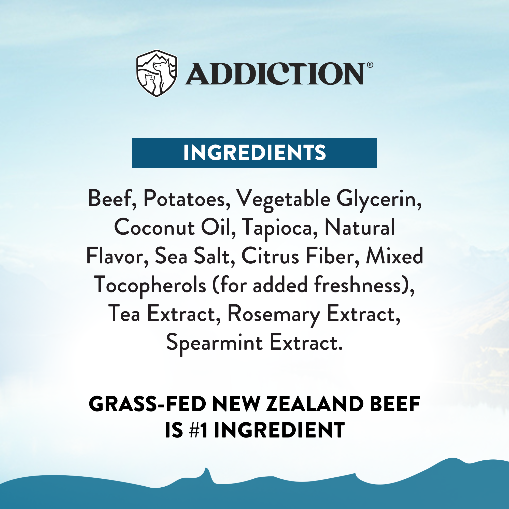 Addiction Meaty Bites Dog Treats Variety Bundle
