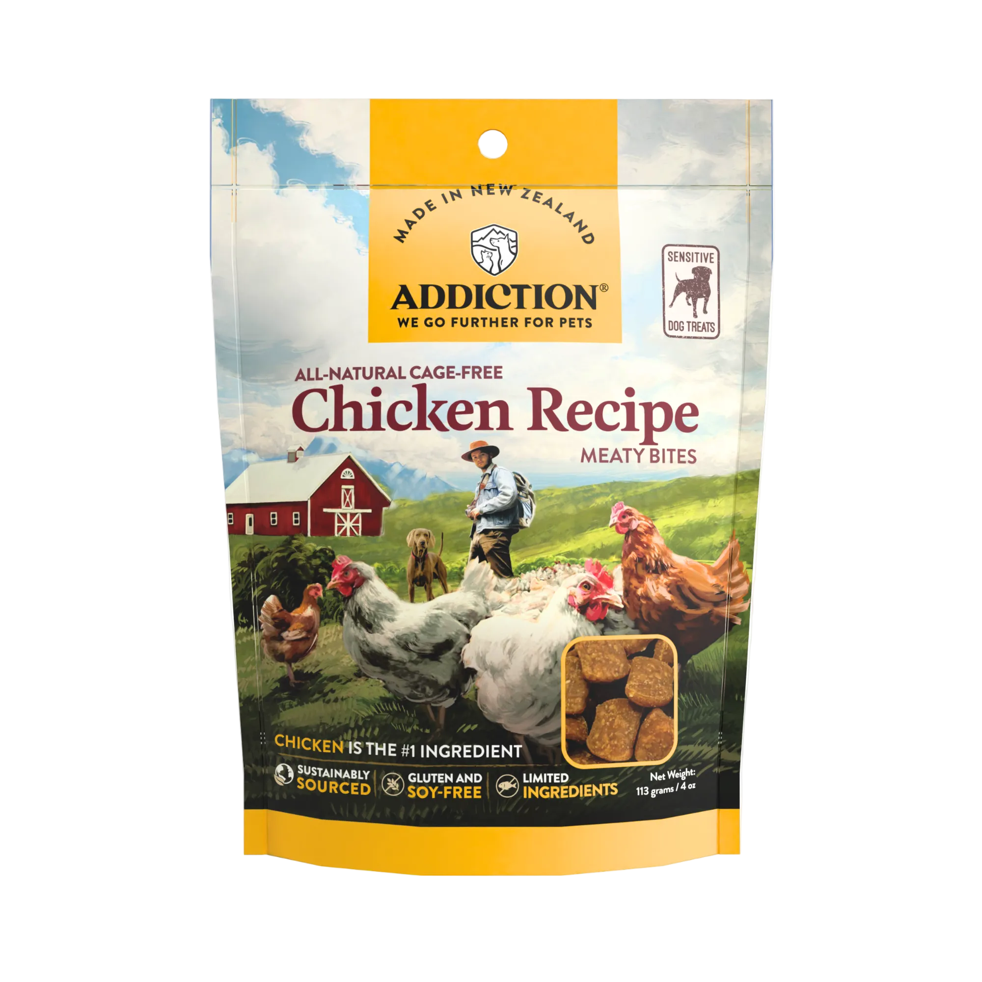 Chicken Meaty Bites - Hypoallergenic Dog Treats