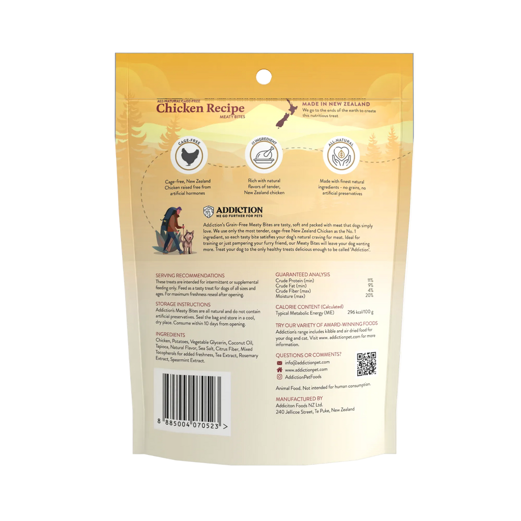 Chicken Meaty Bites - Hypoallergenic Dog Treats
