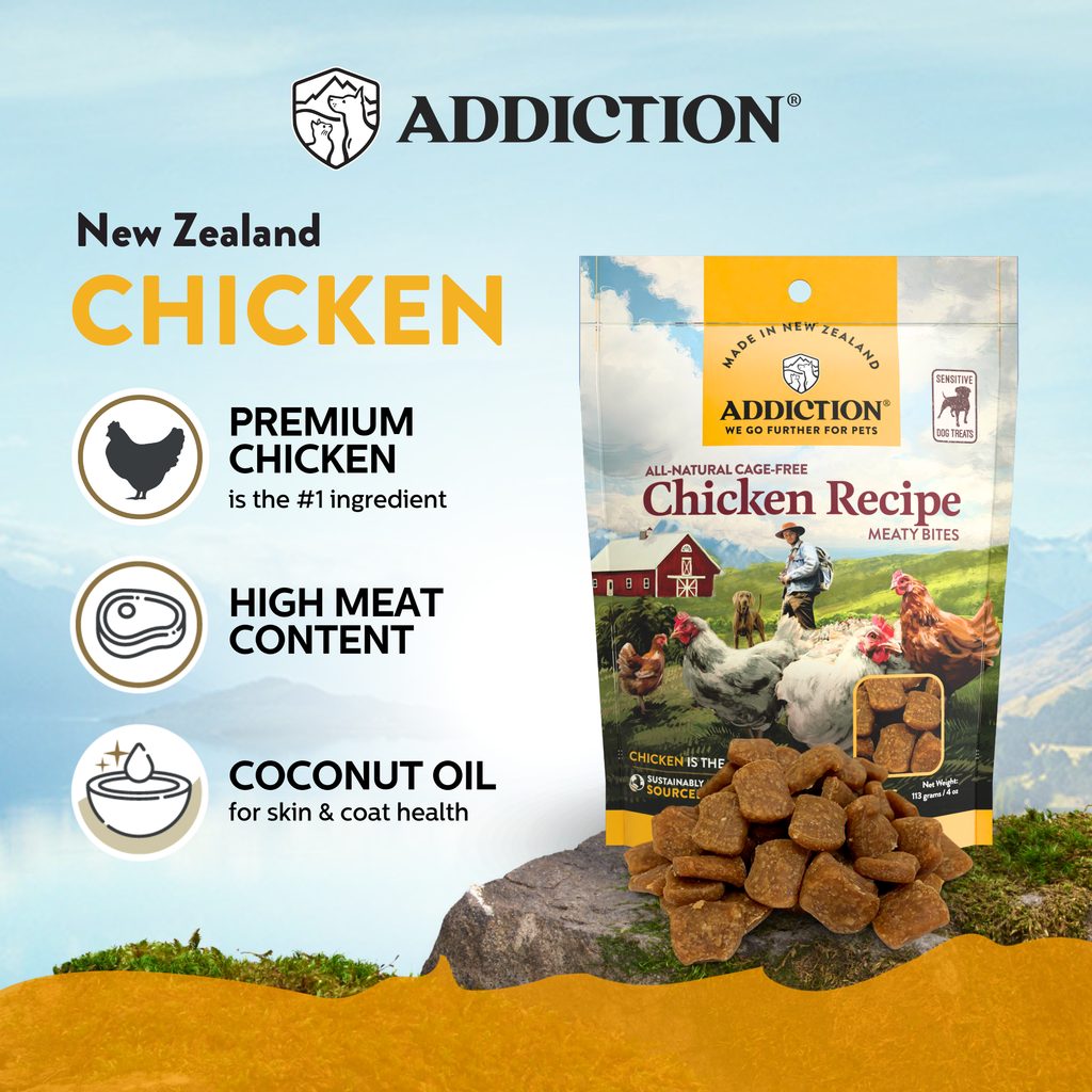 Chicken Meaty Bites - Hypoallergenic Dog Treats