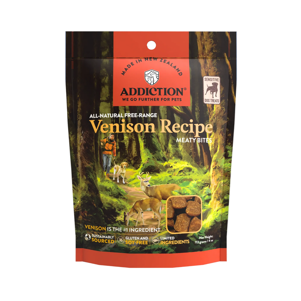 Venison Meaty Bites - Hypoallergenic Dog Treats
