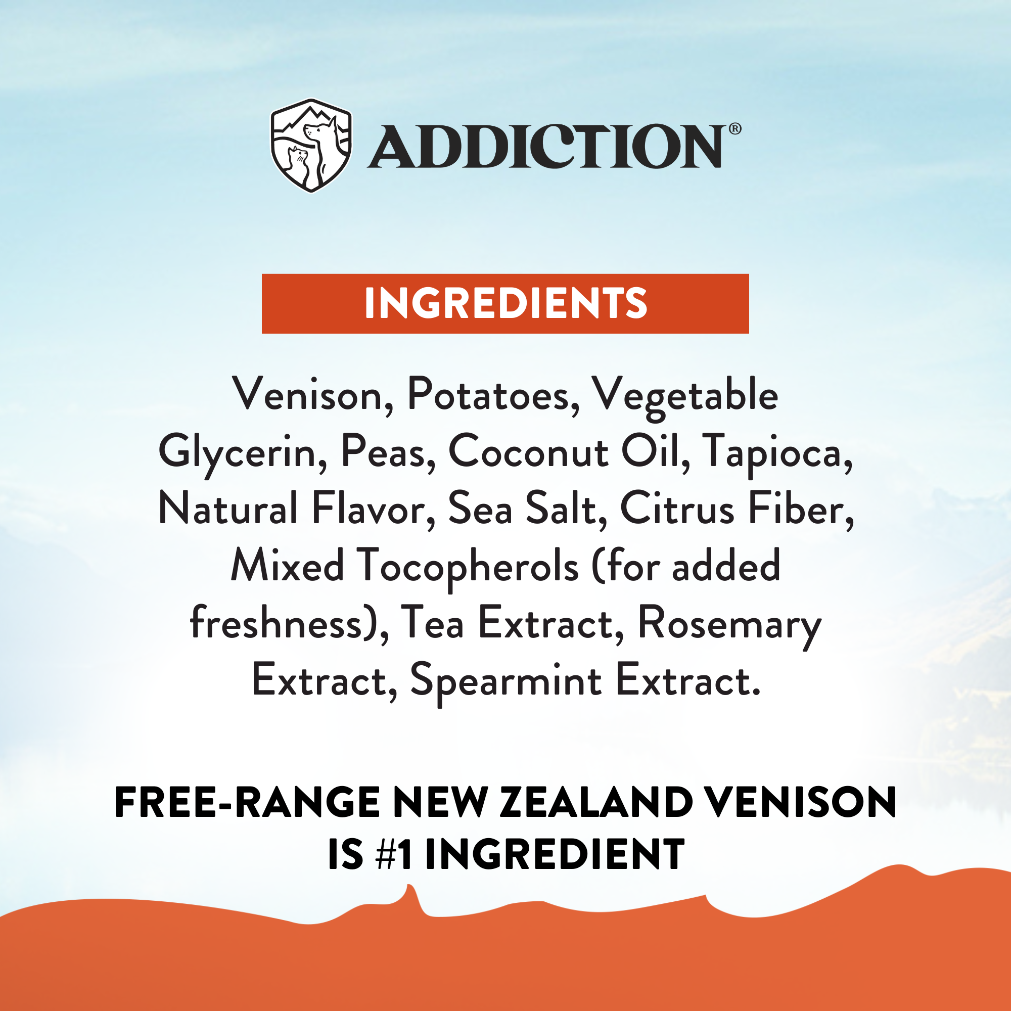 Addiction Viva La Venison Dog Food & Treats Bundle