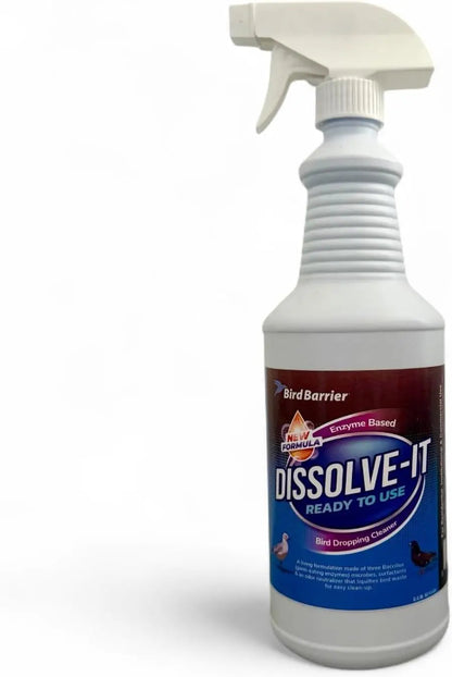 Bird Barrier Dissolve-It Enzyme Cleaner, Bird Dropping & Odor Remover