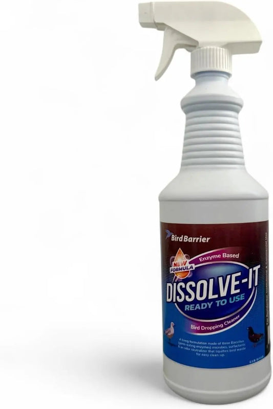 Bird Barrier Dissolve-It Enzyme Cleaner, Bird Dropping & Odor Remover