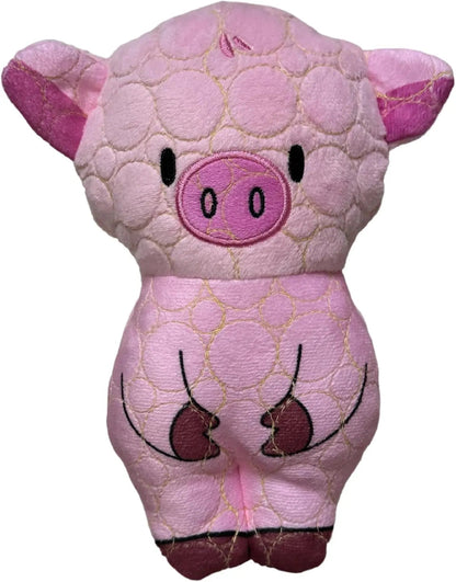 Bite Force Dog Toy with Squeaker for Aggressive Chewers (9 characters)