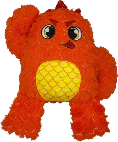 Bite Force Dog Toy with Squeaker for Aggressive Chewers (9 characters)