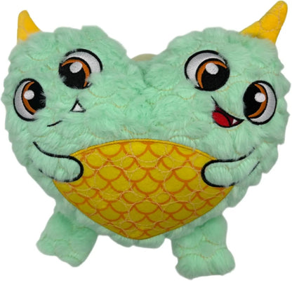Bite Force Dog Toy with Squeaker for Aggressive Chewers (9 characters)