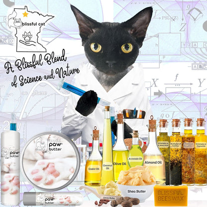 Blissful Cat Paw Butter Lick-Safe Balm Dry Cracked Pads Moisturizer 1oz