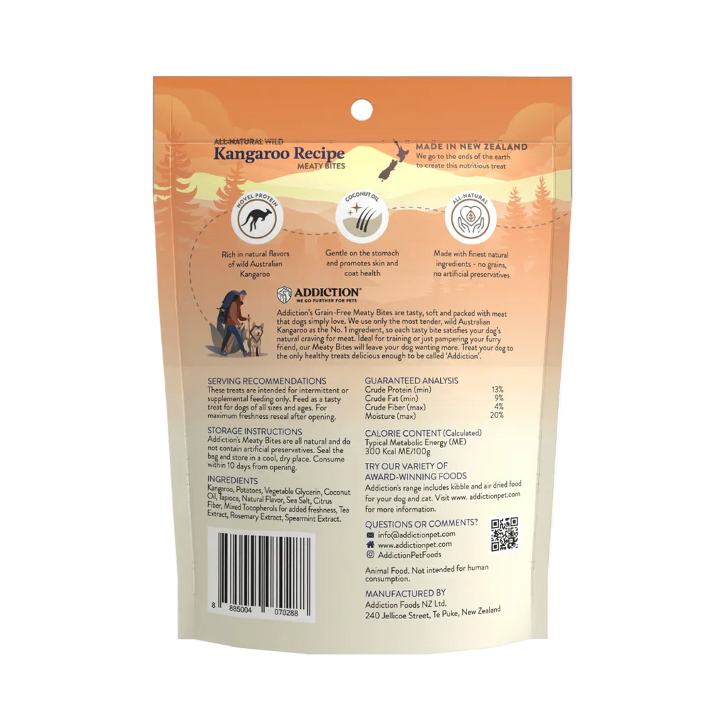Meaty Bites Grain-free Premium Kangaroo Dog Treats