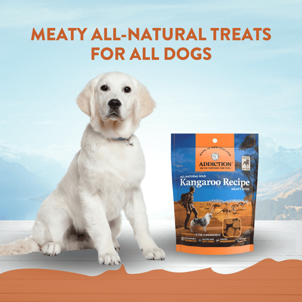 Addiction Kangaroo Air-Dried Dog Food & Treats Duo