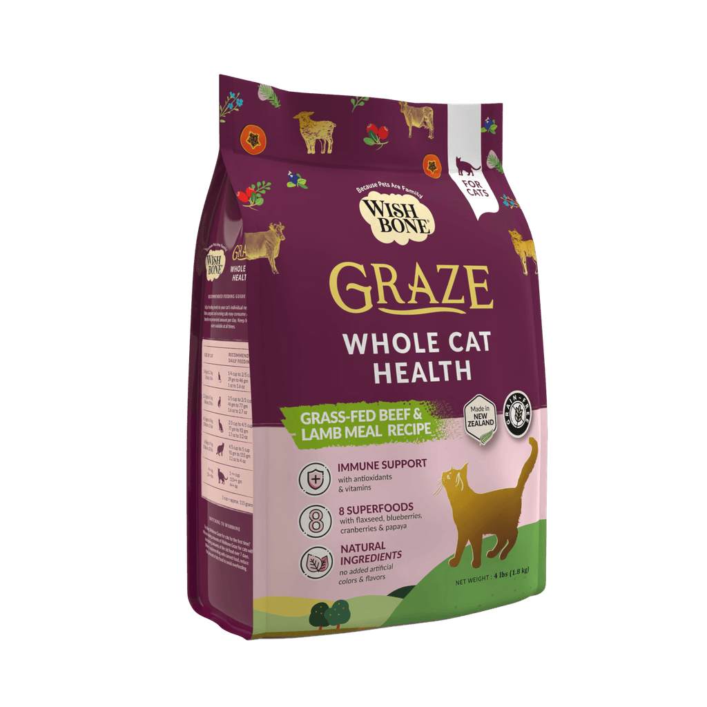 Wishbone Graze Beef and Lamb Dry Cat Food