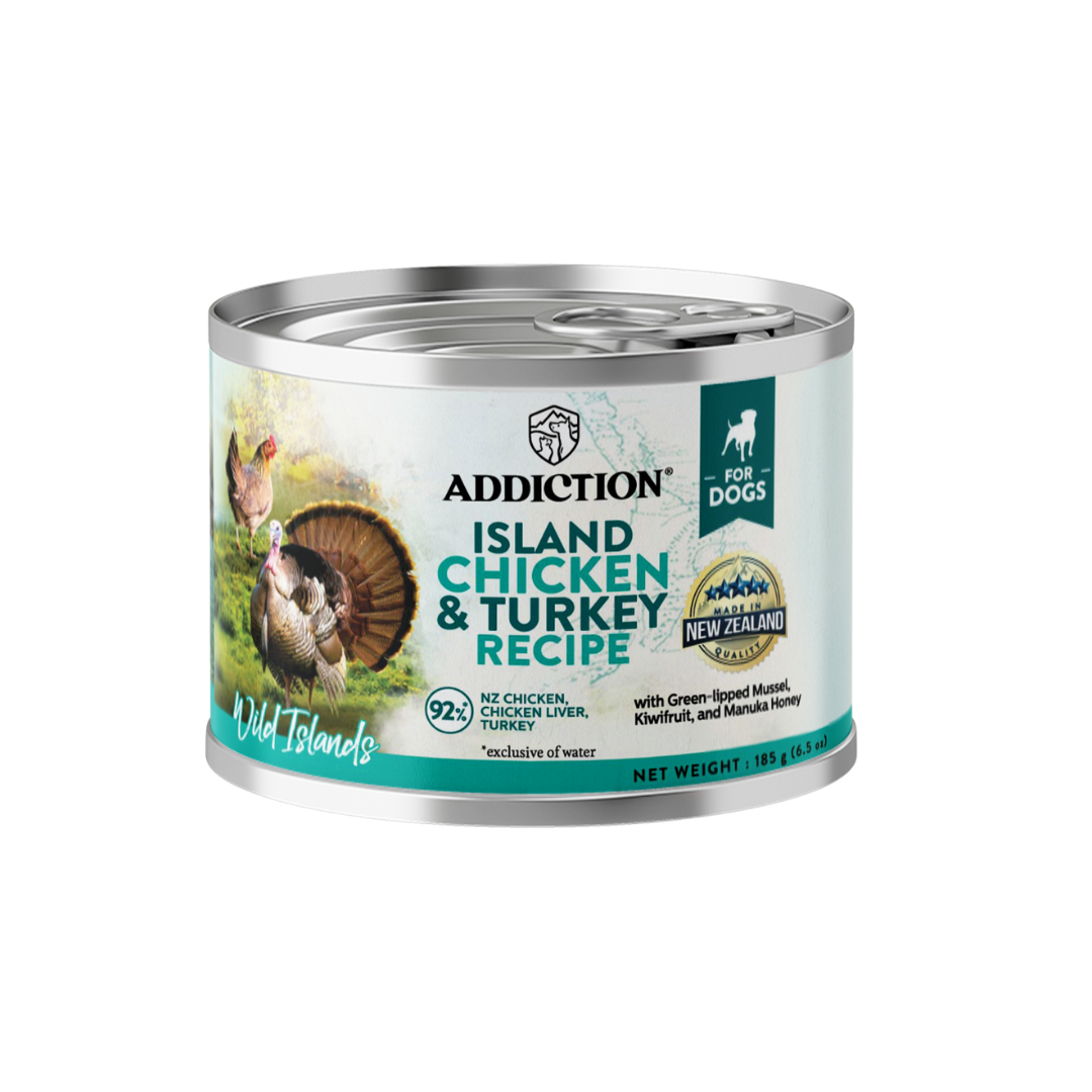 Wild Islands Canned Dog Food Mix Flavor Bundle 185g