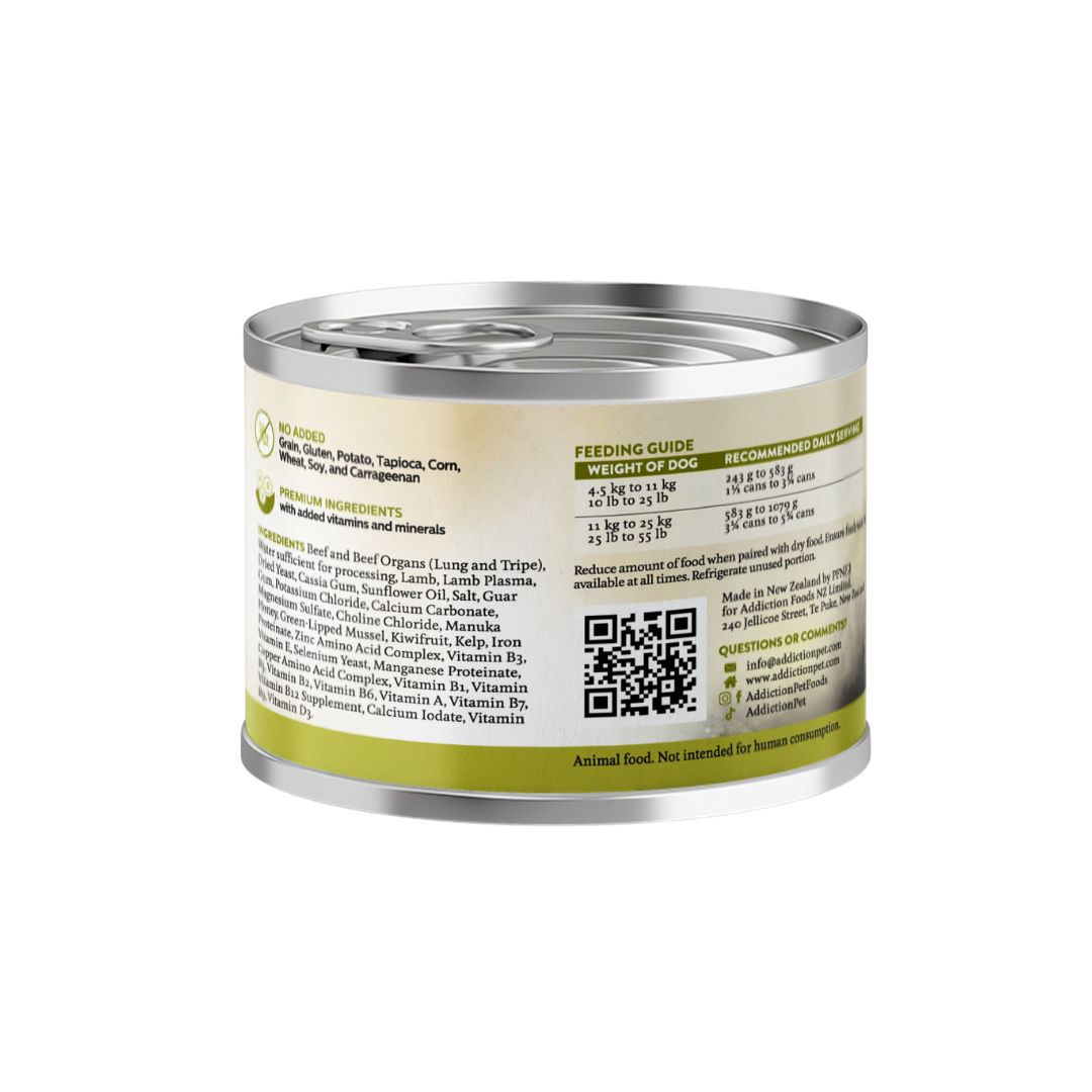 Wild Islands Highland Beef & Lamb Recipe Premium Grain-free Canned Dog Food 185g