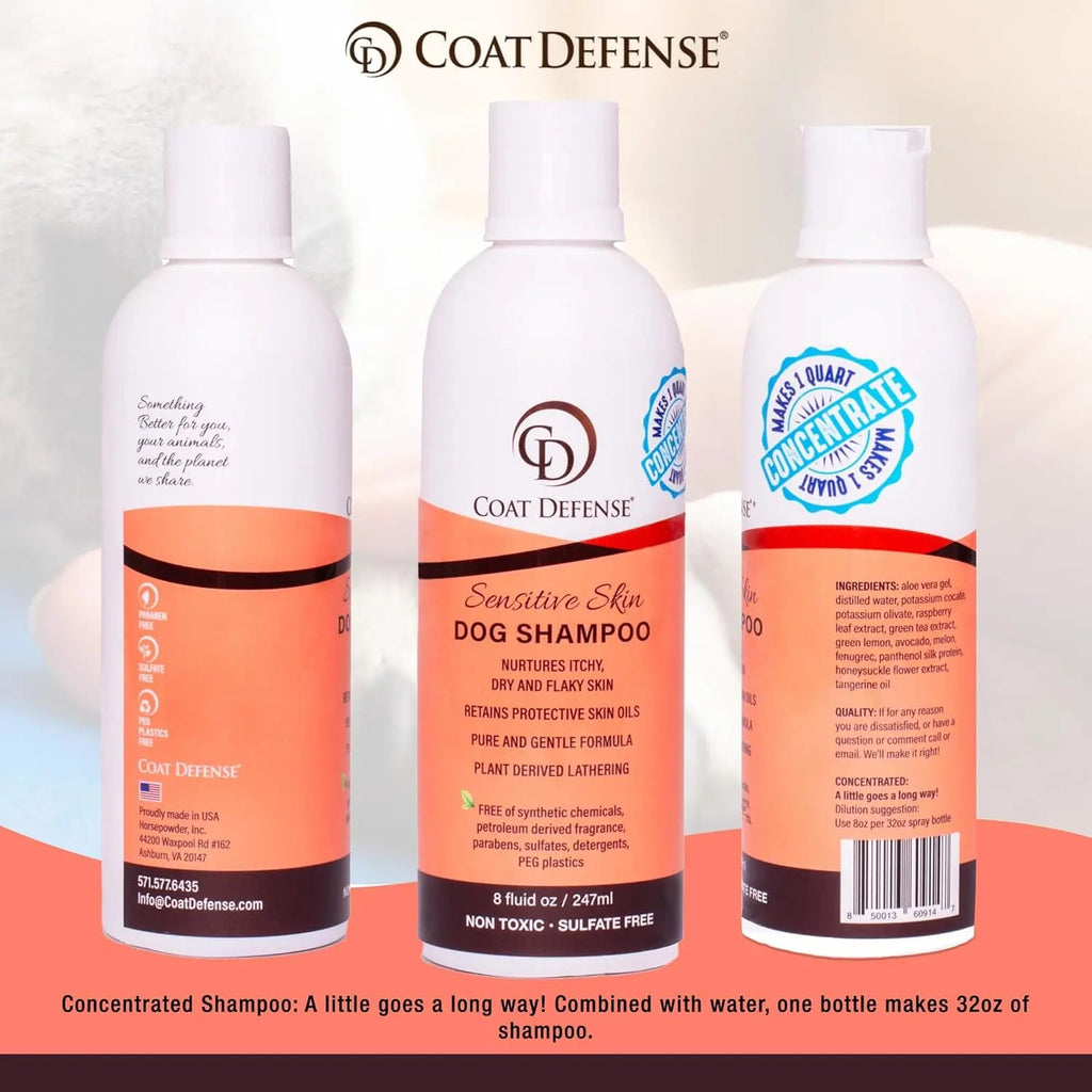 Paw Licker Bundle Dog Yeast Relief Powder & Sensitive Skin Shampoo