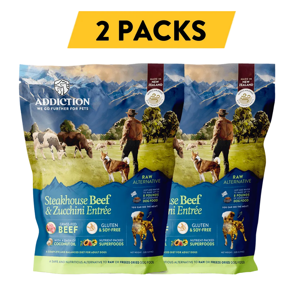 Steakhouse Beef & Zucchini Air-Dried Dog Food