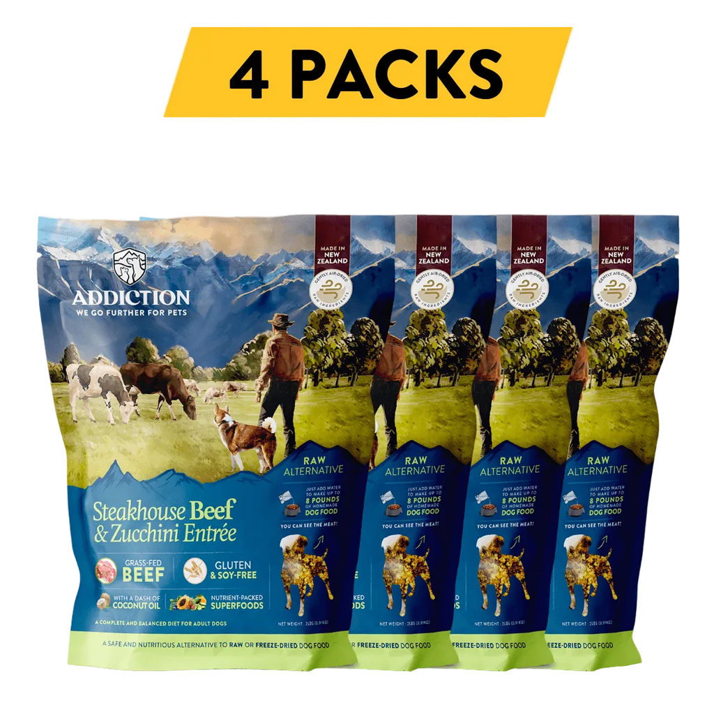 Steakhouse Beef & Zucchini Air-Dried Dog Food