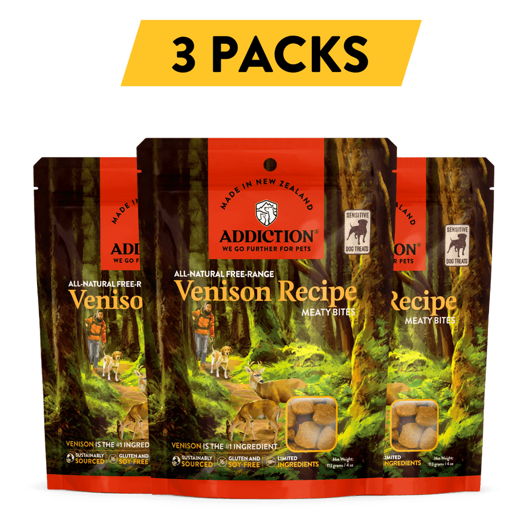 Venison Meaty Bites - Hypoallergenic Dog Treats