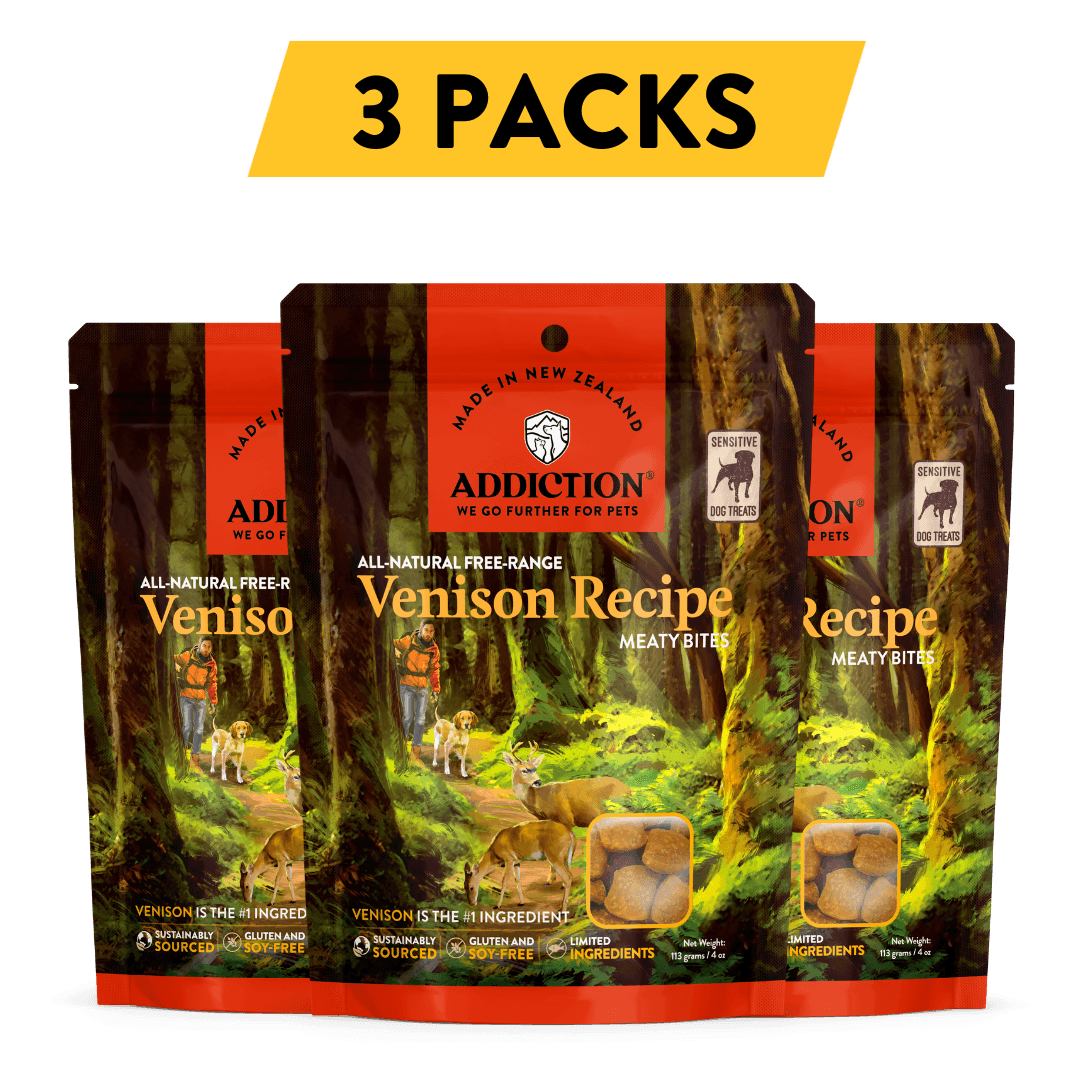 Venison Meaty Bites - Hypoallergenic Dog Treats