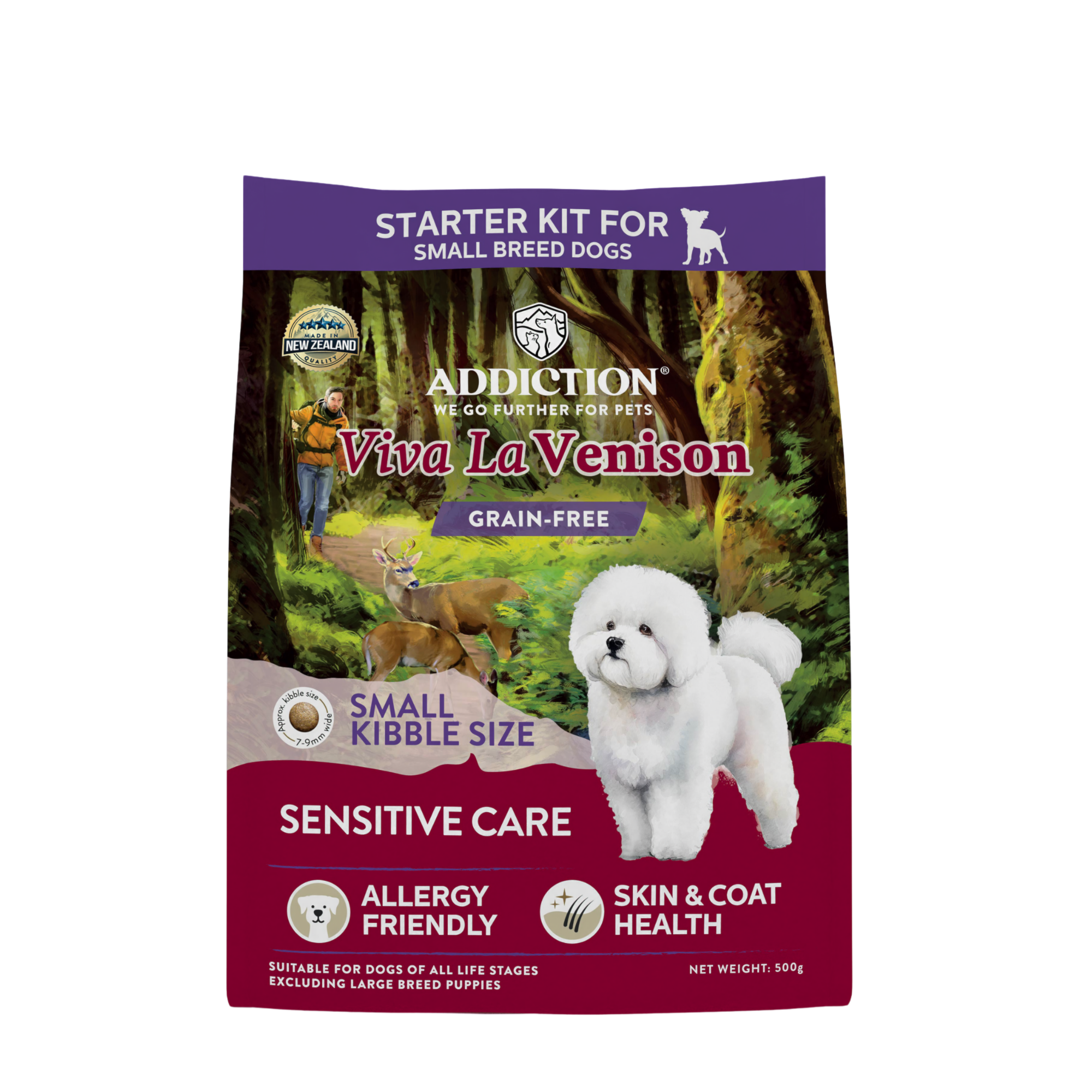 Viva La Venison Grain-free Premium Venison Small Breed Dry Dog Food