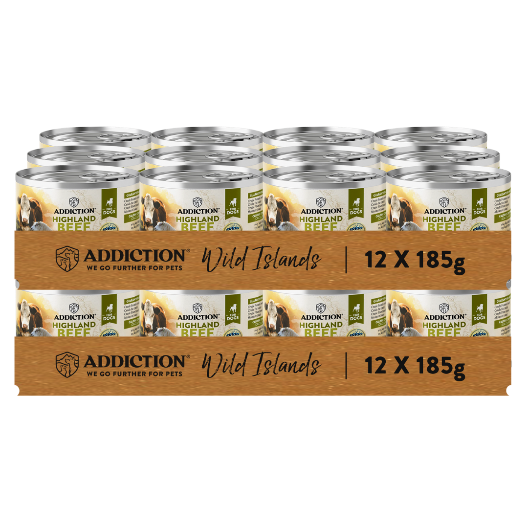 Wild Islands Highland Beef & Lamb Recipe Premium Grain-free Canned Dog Food 185g