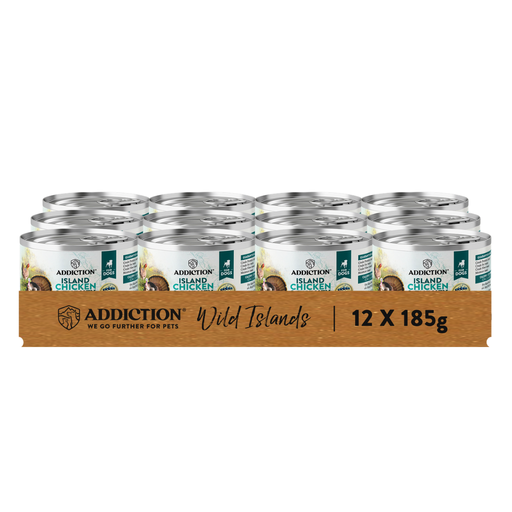 Wild Islands Island Chicken & Turkey Recipe Premium Grain-free Canned Dog Food 185g