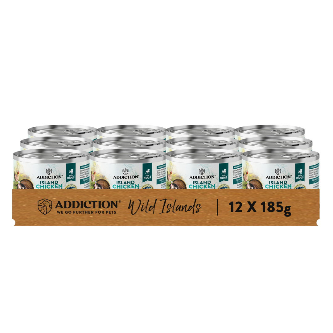 Wild Islands Island Chicken & Turkey Recipe Premium Grain-free Canned Dog Food 185g