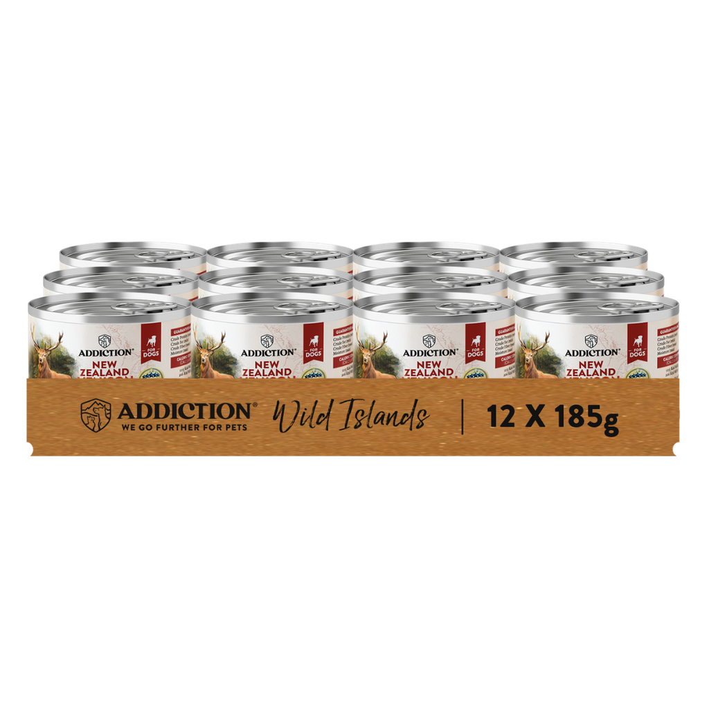 Wild Islands New Zealand Venison Recipe Premium Grain-free Canned Dog Food 185g